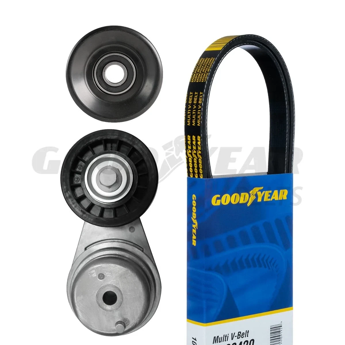 2005-2010 Ford Mustang Serpentine Belt Drive Component Kit Goodyear 3221